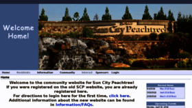 What Clubpeachtree.net website looked like in 2018 (5 years ago)