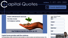 What Capitalquotes.net website looked like in 2018 (5 years ago)