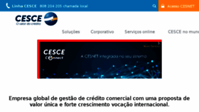 What Cesceportugal.com website looked like in 2018 (6 years ago)