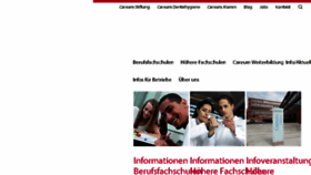 What Careum-bildungszentrum.ch website looked like in 2018 (6 years ago)