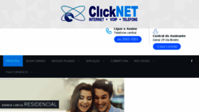 What Clicknetrs.com.br website looked like in 2018 (6 years ago)