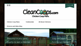 What Cleancoops.com website looked like in 2018 (6 years ago)