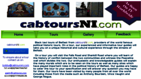 What Cabtoursni.com website looked like in 2018 (6 years ago)