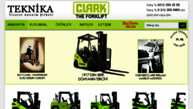 What Clark.com.tr website looked like in 2018 (6 years ago)