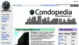 What Condopedia.com website looked like in 2018 (6 years ago)