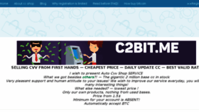 What Cvvshop.ws website looked like in 2018 (5 years ago)