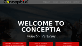 What Conceptia.in website looked like in 2018 (6 years ago)