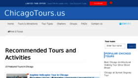 What Chicagotours.us website looked like in 2018 (6 years ago)