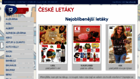 What Ceske-letaky.eu website looked like in 2018 (6 years ago)