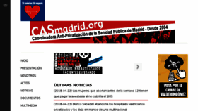 What Casmadrid.org website looked like in 2018 (6 years ago)