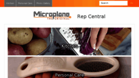 What Central.microplane.com website looked like in 2018 (6 years ago)