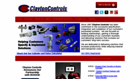 What Claycon.com website looked like in 2018 (6 years ago)
