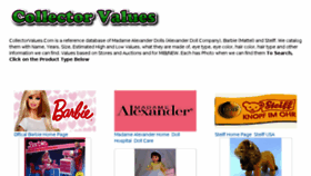 What Collectorvalues.com website looked like in 2018 (6 years ago)