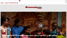 What Communitynews.com.au website looked like in 2018 (6 years ago)