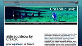 What Craxor.fr website looked like in 2018 (5 years ago)