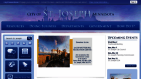 What Cityofstjoseph.com website looked like in 2018 (6 years ago)