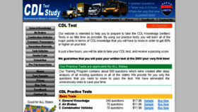 What Cdlstudy.com website looked like in 2018 (6 years ago)