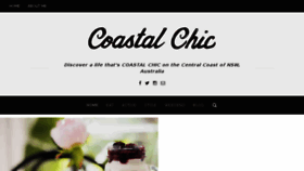 What Coastalchic.com.au website looked like in 2018 (6 years ago)