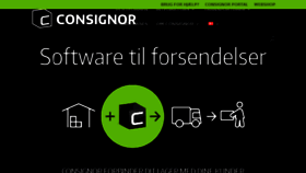 What Consignor.dk website looked like in 2018 (5 years ago)
