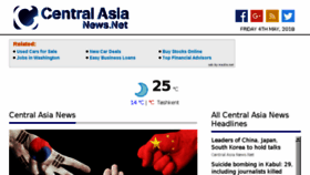 What Centralasianews.net website looked like in 2018 (6 years ago)