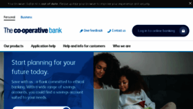 What Cooperativebank.com website looked like in 2018 (6 years ago)
