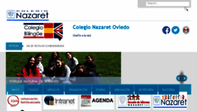 What Colegionazaret.es website looked like in 2018 (6 years ago)