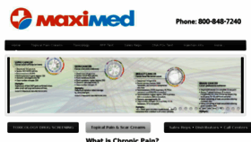 What Chronicpaintherapy.com website looked like in 2018 (6 years ago)