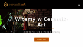 What Ceramik-art.pl website looked like in 2018 (7 years ago)