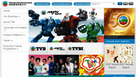 What Corporate.tvb.com website looked like in 2018 (6 years ago)