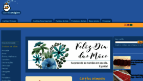 What Correiomagico.com website looked like in 2018 (5 years ago)