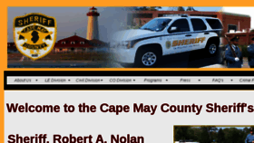 What Cmcsheriff.net website looked like in 2018 (6 years ago)