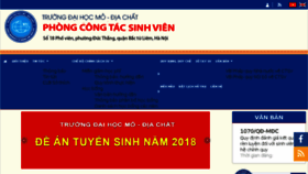 What Ctsv.humg.edu.vn website looked like in 2018 (6 years ago)