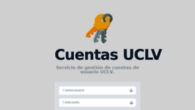 What Cuentas.uclv.cu website looked like in 2018 (5 years ago)