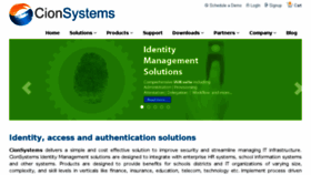 What Cionsystems.com website looked like in 2018 (5 years ago)