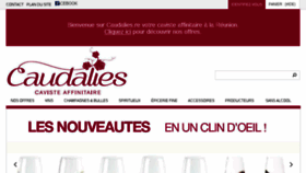 What Caudalies.re website looked like in 2018 (6 years ago)