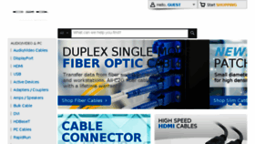 What Cablesunlimited.com website looked like in 2018 (6 years ago)
