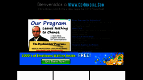 What Cdmundial.com website looked like in 2011 (12 years ago)