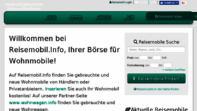 What Campingboerse.at website looked like in 2018 (5 years ago)