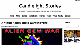 What Candlelightstories.com website looked like in 2018 (5 years ago)