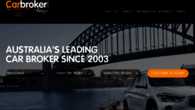 What Carbroker.com.au website looked like in 2018 (7 years ago)