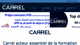 What Carrel.fr website looked like in 2018 (5 years ago)