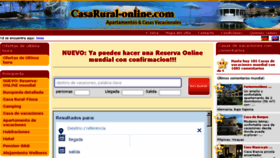 What Casarural-online.com website looked like in 2018 (5 years ago)