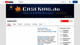 What Caseking.tv website looked like in 2018 (5 years ago)