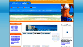 What Cattolicahotel.net website looked like in 2018 (6 years ago)