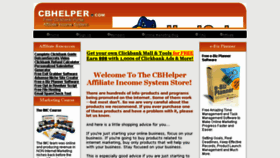 What Cbhelper.com website looked like in 2018 (6 years ago)