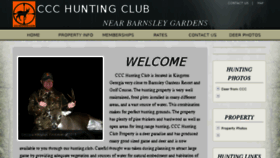 What Ccchuntingclub.com website looked like in 2018 (6 years ago)