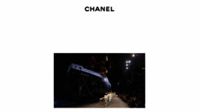 What Chanel.co.jp website looked like in 2018 (5 years ago)