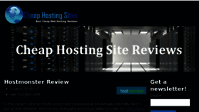 What Cheaphostingsites.org website looked like in 2018 (6 years ago)