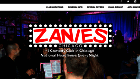 What Chicago.zanies.com website looked like in 2018 (6 years ago)