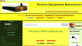 What Chickenshack.co.za website looked like in 2018 (5 years ago)